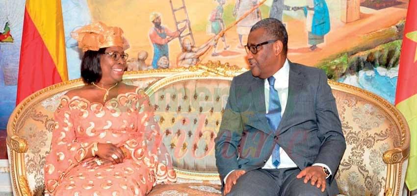 Diplomacy: Two Diplomats Present Lettres Of Credence