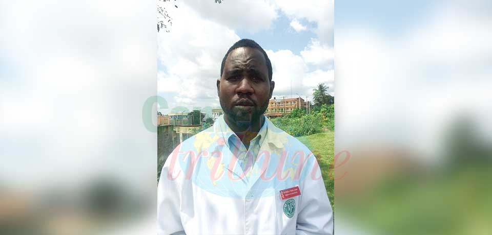 Dr Lionel Tobala Fossa, membre de l’équipe d’oncologie médicale de l’Hôpital général de Yaoundé.