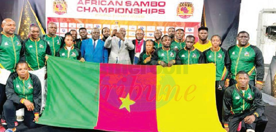 Championnats d’Afrique de sambo: Neuf médailles pour le Cameroun