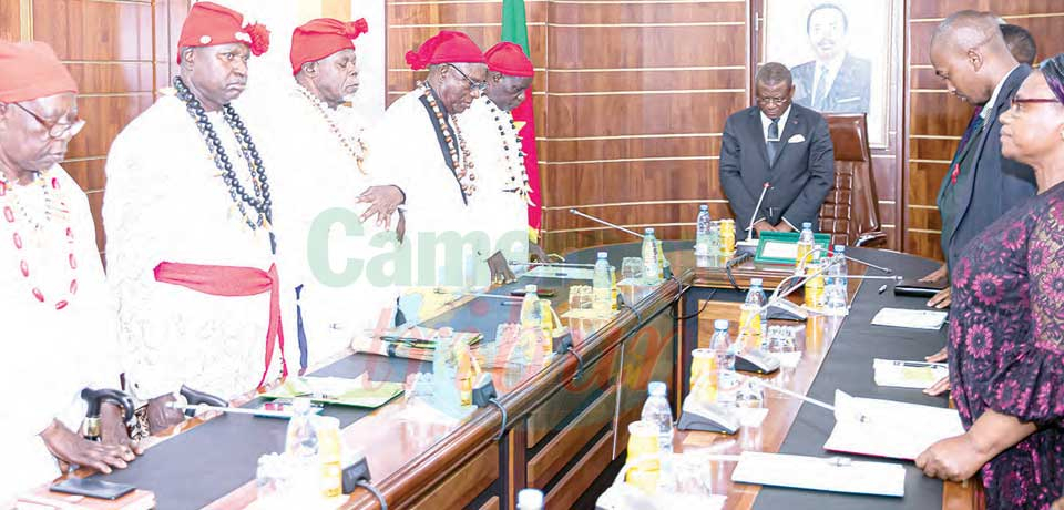 Development, Peace Building In Ndian : Prime Minister Discusses With Ngolo Chiefs