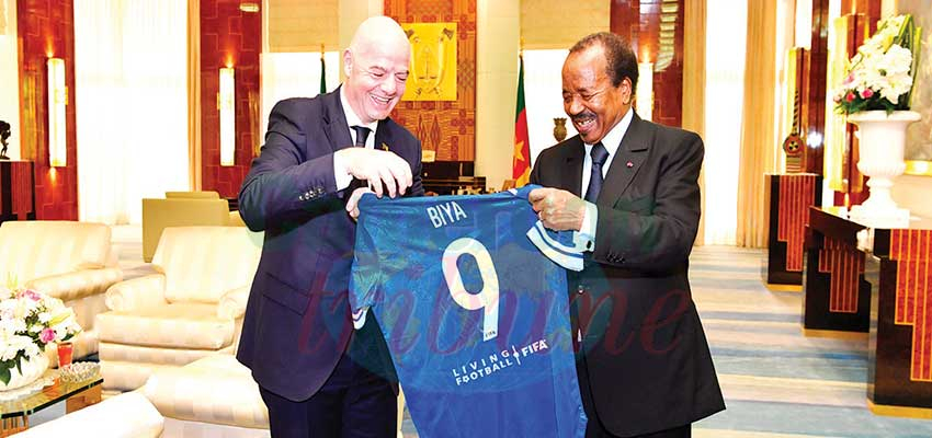 Cameroon-FIFA : Growing Mutually Beneficial Cooperation Cameroon-FIFA : Growing Mutually Beneficial Cooperation