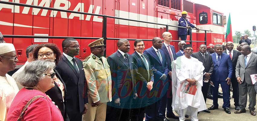 Camrail: cinq nouvelles locomotives en service