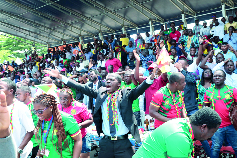 Fans disappointed with Cameroon at opener.