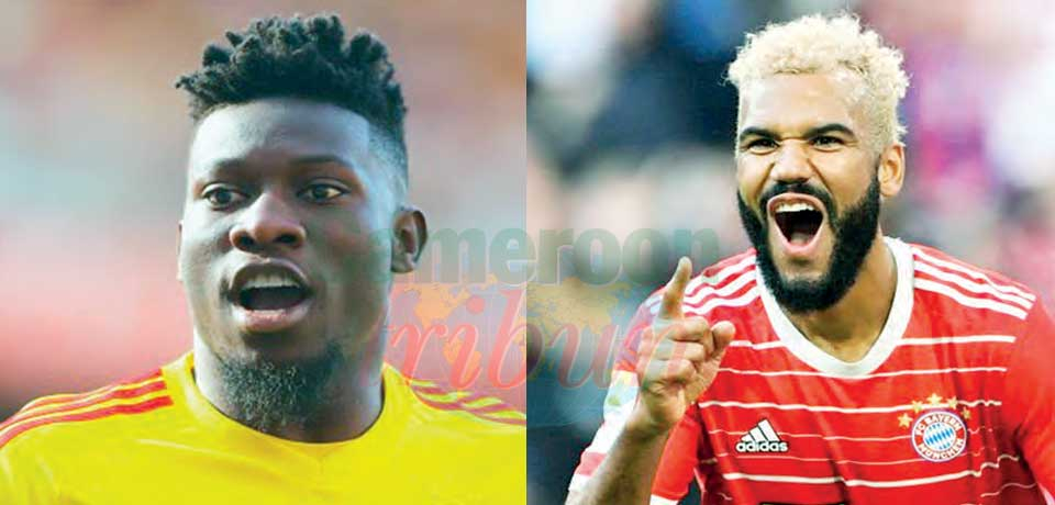 André Onana de Manchester United croisera ce soir Choupo-Moting du Bayern Munich en première journée du groupe A. André Onana de Manchester United croisera ce soir Choupo-Moting du Bayern Munich en première journée du groupe A.