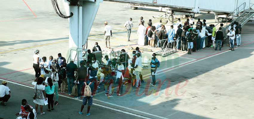 Migrants clandestins : 124 Camerounais rapatriés Migrants clandestins : 124 Camerounais rapatriés