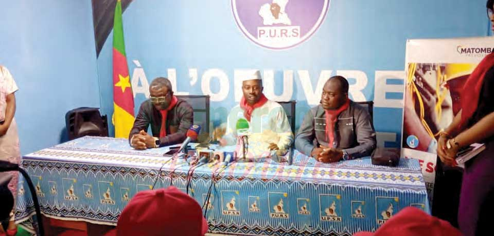 Peuple uni pour la Rénovation sociale: Matomba dévoile ses équipes de campagne Peuple uni pour la Rénovation sociale: Matomba dévoile ses équipes de campagne