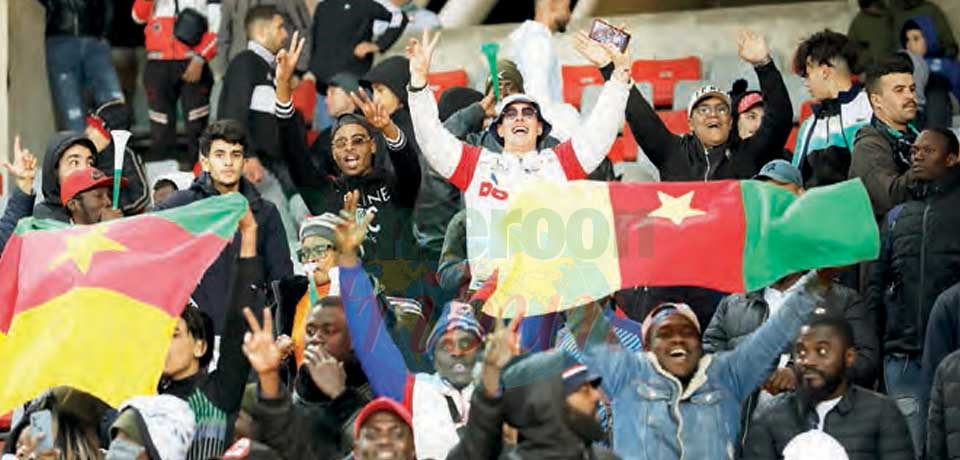 CHAN 2022 : Cameroonian Fans Behind Intermediate Lions