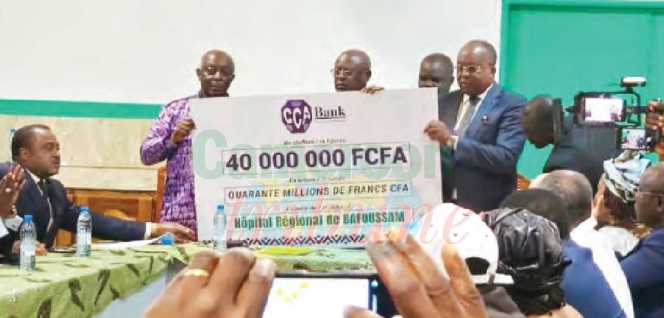 Centre d’hémodialyse de Bafoussam: Le PAN offre 40 millions