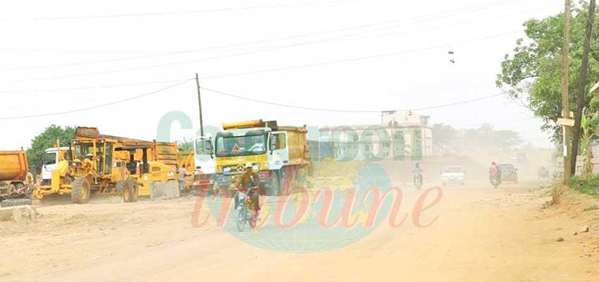 Route Kotto-Logpom : le chantier à l’arrêt