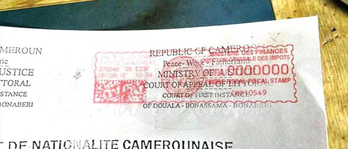 Impressed Fiscal Stamps: Counterfeits Resurface