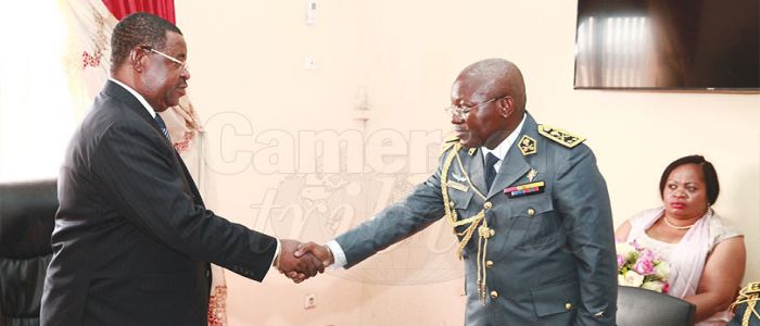 Gendarmerie nationale: le général de brigade Bitote prend ses fonctions