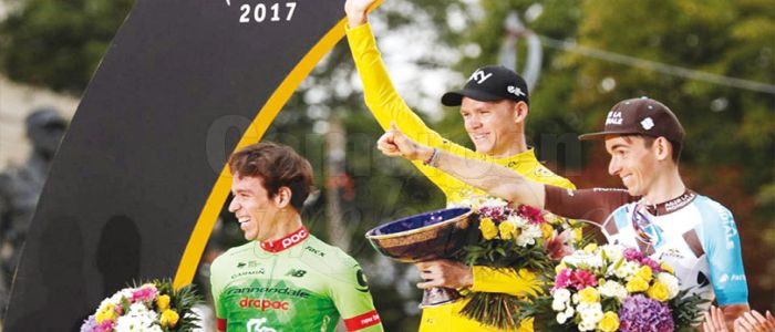 Tour de France: 4e maillot jaune pour Froome