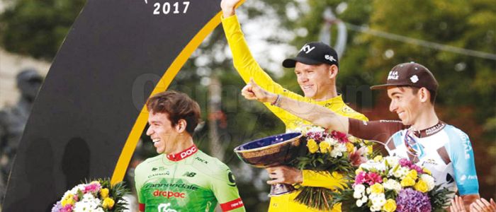 Tour de France: 4e maillot jaune pour Froome Tour de France: 4e maillot jaune pour Froome