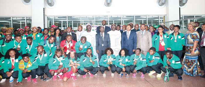 Francophonie Games 2017: Team Cameroon Returns Home 