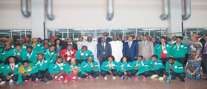 Compétitions sportives internationales: les athlètes médaillés à l’honneur Compétitions sportives internationales: les athlètes médaillés à l’honneur