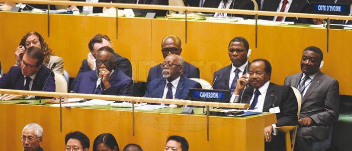72nd UN Ordinary General Assembly: President Paul Biya Takes Active Part 72nd UN Ordinary General Assembly: President Paul Biya Takes Active Part