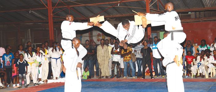 Taekwondo Open: Bouloumegue, Medom Winners