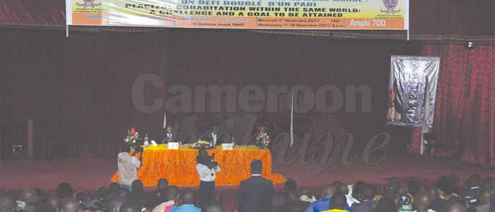 Université de Yaoundé I:retour des grandes conférences Université de Yaoundé I:retour des grandes conférences