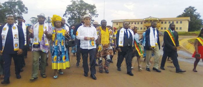 Abong-Mbang: On célèbre les victoires Abong-Mbang: On célèbre les victoires