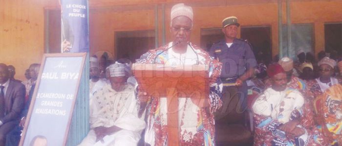 Mayo-Banyo: hommage à Paul Biya Mayo-Banyo: hommage à Paul Biya