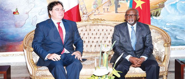 Coopération: l’ambassadeur d’Italie chez le Minrex Coopération: l’ambassadeur d’Italie chez le Minrex