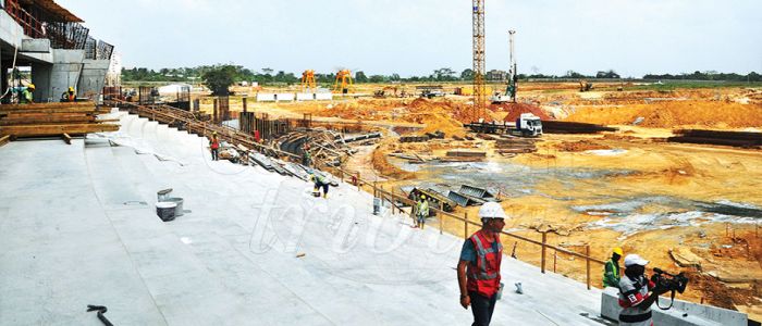 Japoma Stadium; Satisfactory Progress Recorded Japoma Stadium; Satisfactory Progress Recorded