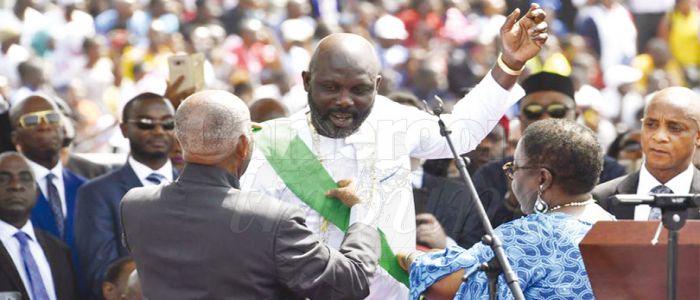 Liberia: Weah aux commandes Liberia: Weah aux commandes