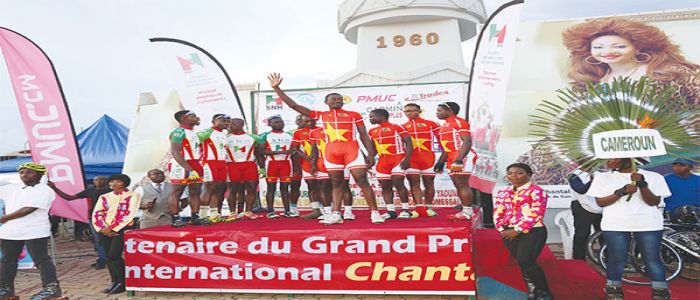 Grand prix cycliste Chantal Biya: premiers coups de pédales