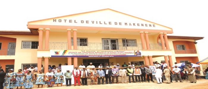Mbam et Inoubou: deux hôtels de ville inaugurés