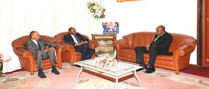 CAN 2019: des responsables de Cfao chez le Minsep