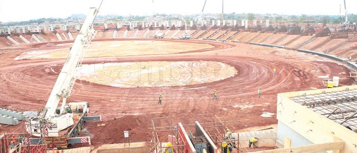 Chantiers de la CAN: Olembe met les bouchées doubles