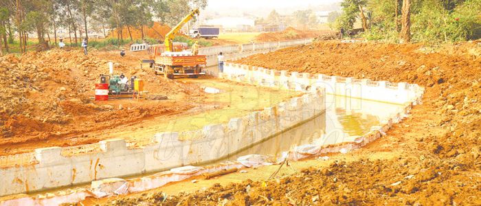 Canal du Mfoundi: travaux perturbés Canal du Mfoundi: travaux perturbés