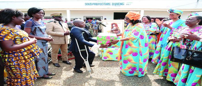 Oveng: les appuis du Cerac aux populations vulnérables Oveng: les appuis du Cerac aux populations vulnérables