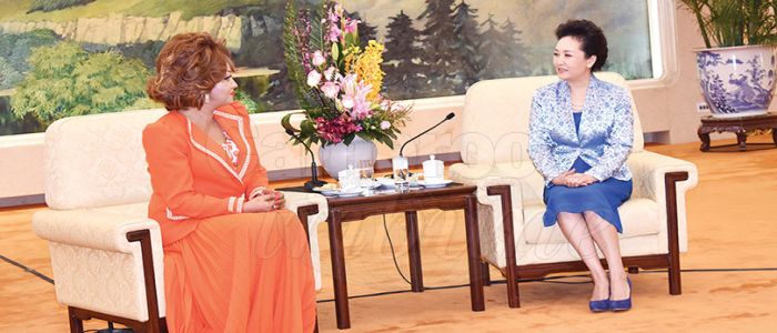 Social, art et culture pour Chantal Biya Social, art et culture pour Chantal Biya
