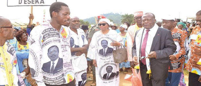 Présidentielle 2018: le Nyong-et-Kellé choisit Paul Biya