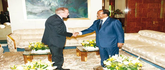 Audience au palais de l’Unité: Paul Biya reçoit Jean Gurunlian