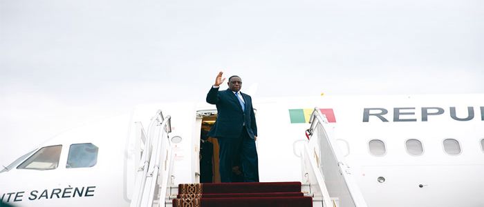 Yaoundé-Nsimalen: Tapis rouge pour Macky Sall  