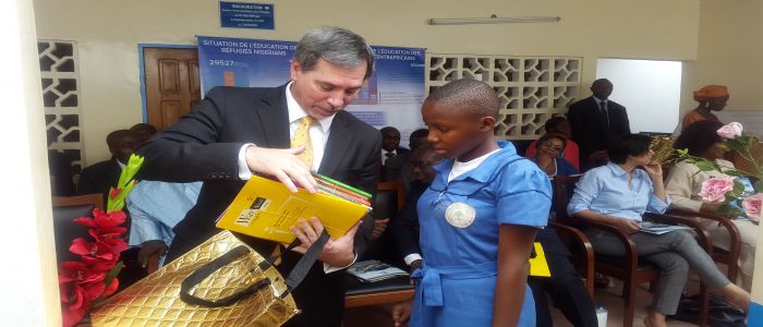 US Offers 54 million FCFA To Urban Refugee Students US Offers 54 million FCFA To Urban Refugee Students