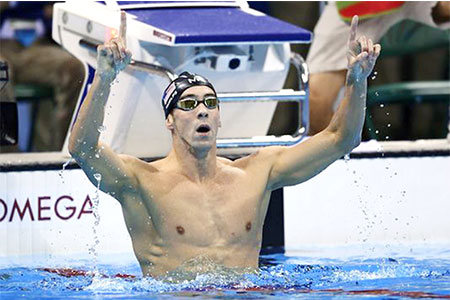 Et de trois pour Phelps !