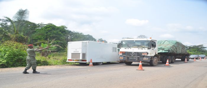 Gendarmes Deploy Weapons-detection Van On Highway