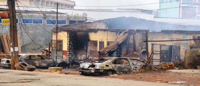 Destruction de biens publics à Bamenda: ce que le vandalisme nous coûte Destruction de biens publics à Bamenda: ce que le vandalisme nous coûte