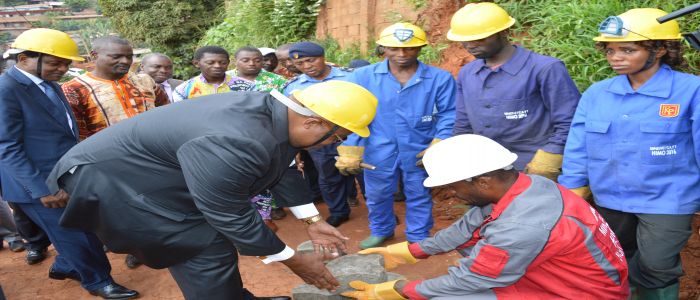Oyom-Abang: Yaounde 7 Council Paves Neighbourhood Road