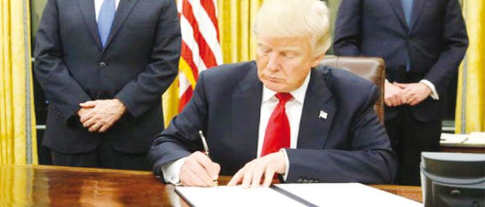 Traité commercial transpacifique: Trump annonce le retrait des Etats-Unis