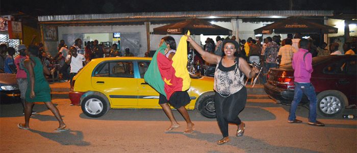Yaoundé en ébullition, après la victoire des Lions indomptables