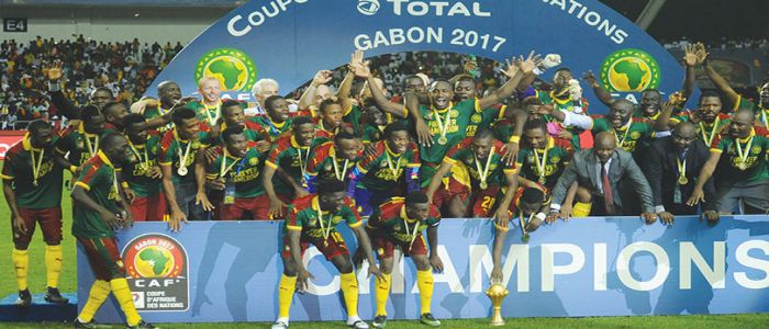 CAN 2017 : le Cameroun remporte le trophée