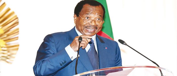 Paul BIYA: « Quand les Camerounais sont unis et solidaires rien ne peut les arrêter » Paul BIYA: « Quand les Camerounais sont unis et solidaires rien ne peut les arrêter »