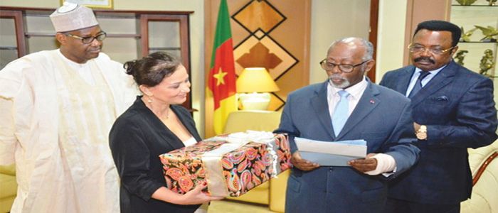 Najat Rochdi: MINREX Receives Departing Diplomat