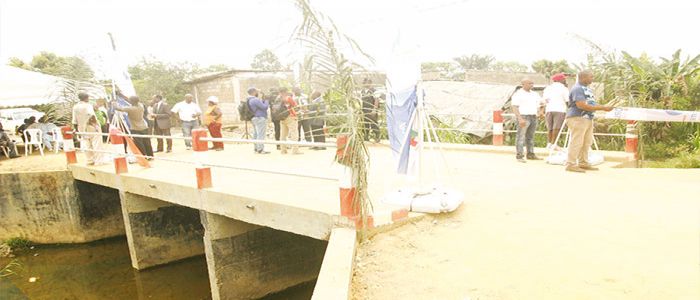 Ndogpassi-Logbaba: un nouveau pont en service Ndogpassi-Logbaba: un nouveau pont en service