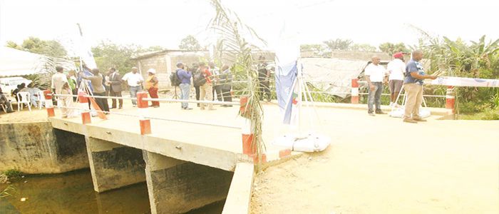 Ndogpassi-Logbaba: un nouveau pont en service