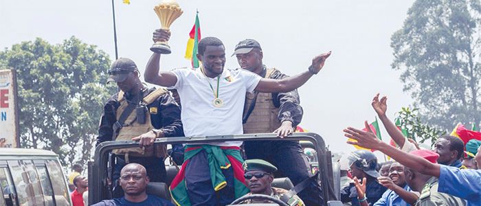 AFCON Champions: Euphoria Welcomes Trophy In Bamenda AFCON Champions: Euphoria Welcomes Trophy In Bamenda